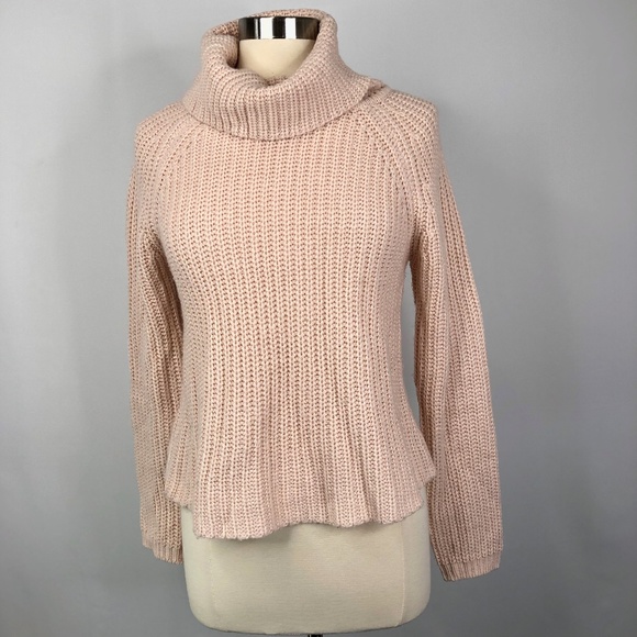 Women's RD style pink turtle neck sweater size S - Picture 1 of 6